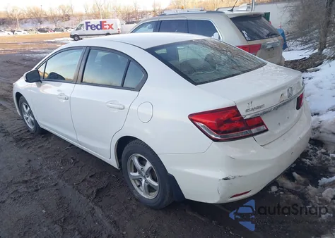2014 Honda Civic Natural Gas из США, поврежденный, VIN 19XFB5F53EE000013